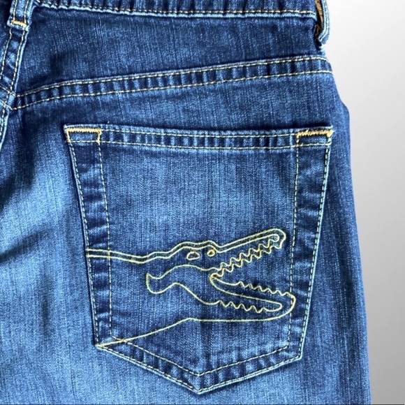 Lacoste Jeans with Croc on back pockets - Picture 3 of 11